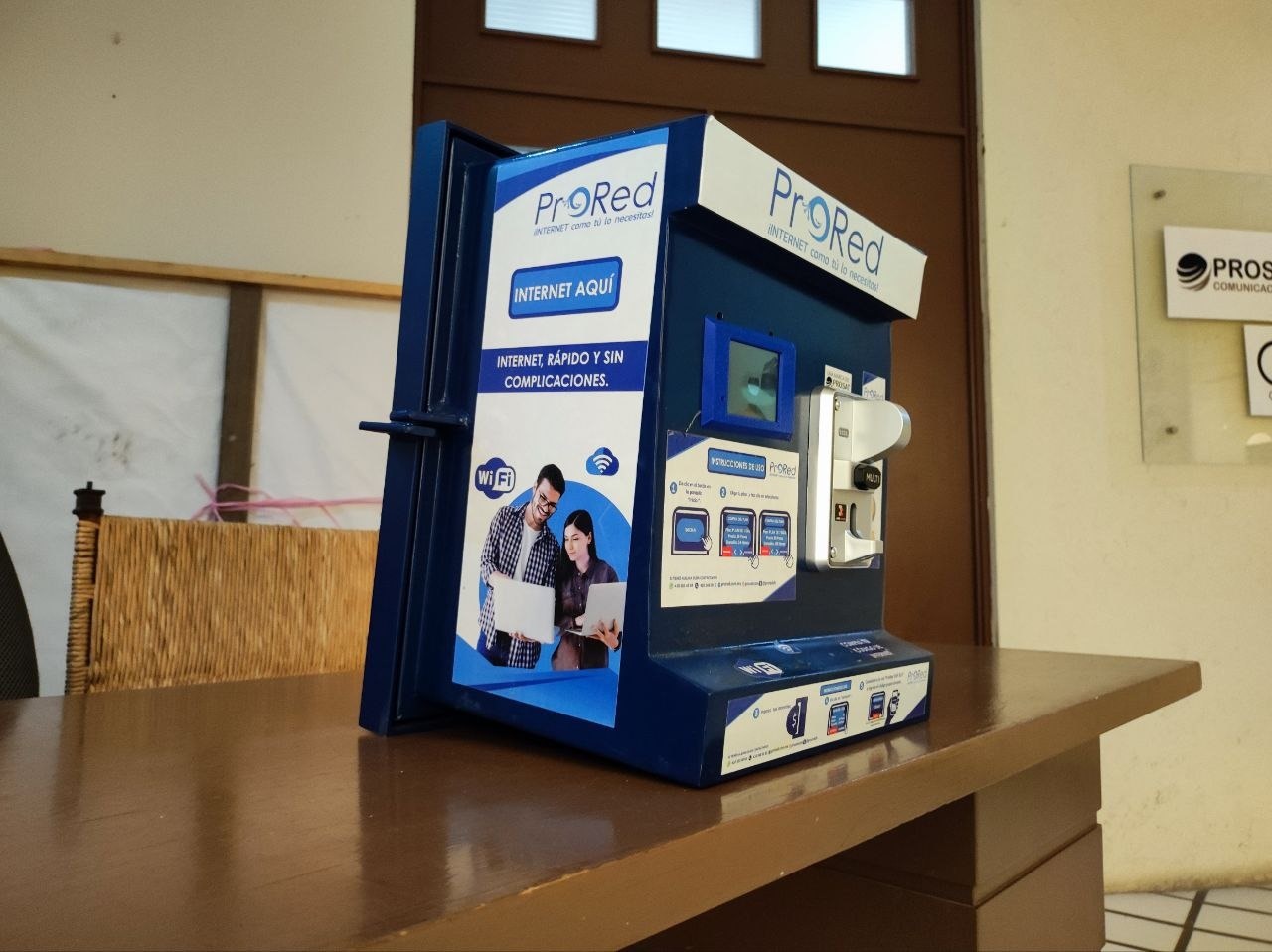 Máquina vending wifi ProRed